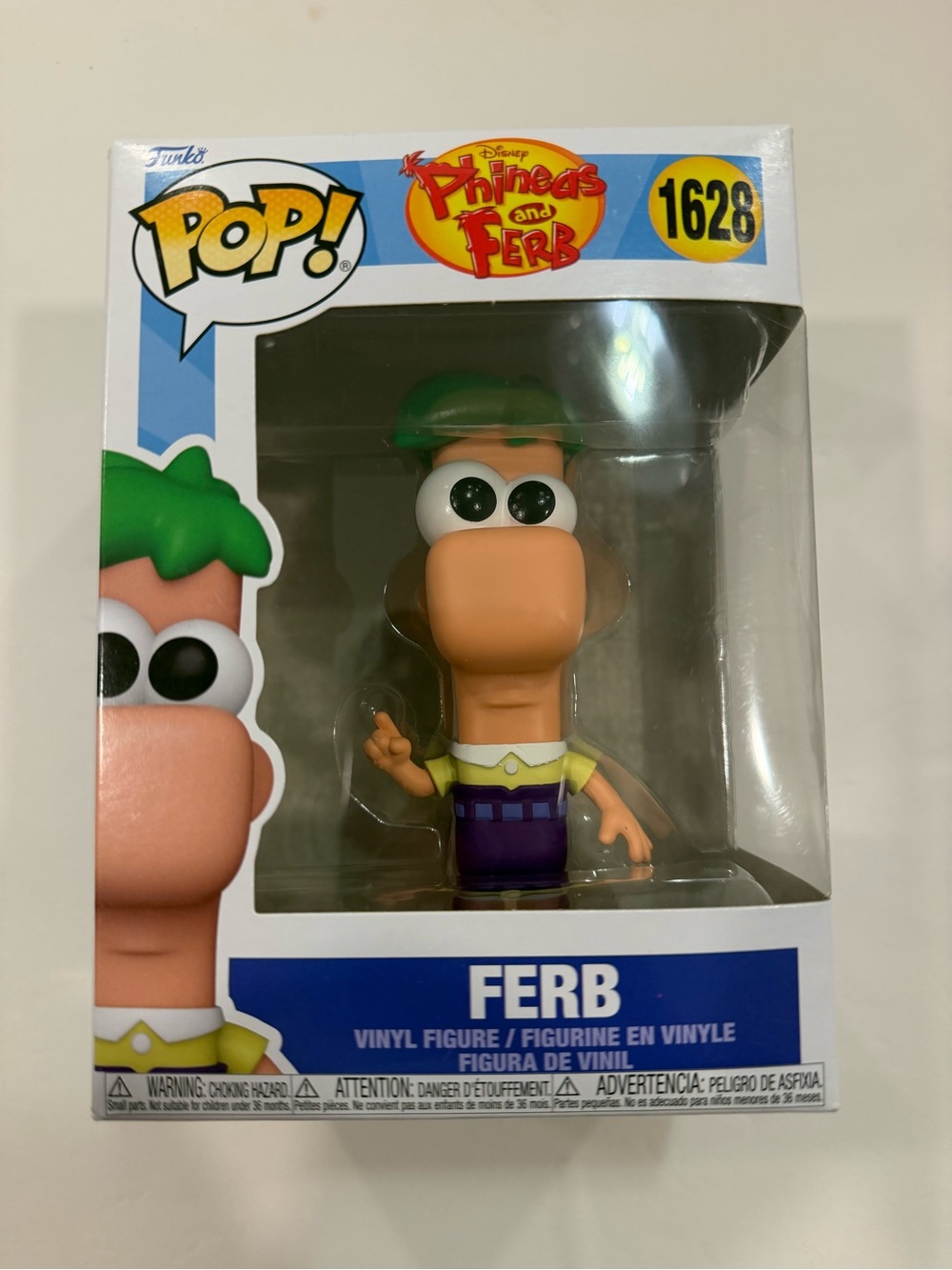 Funko Pop Phineas and Ferb - Ferb Vinyl Figure # 1628